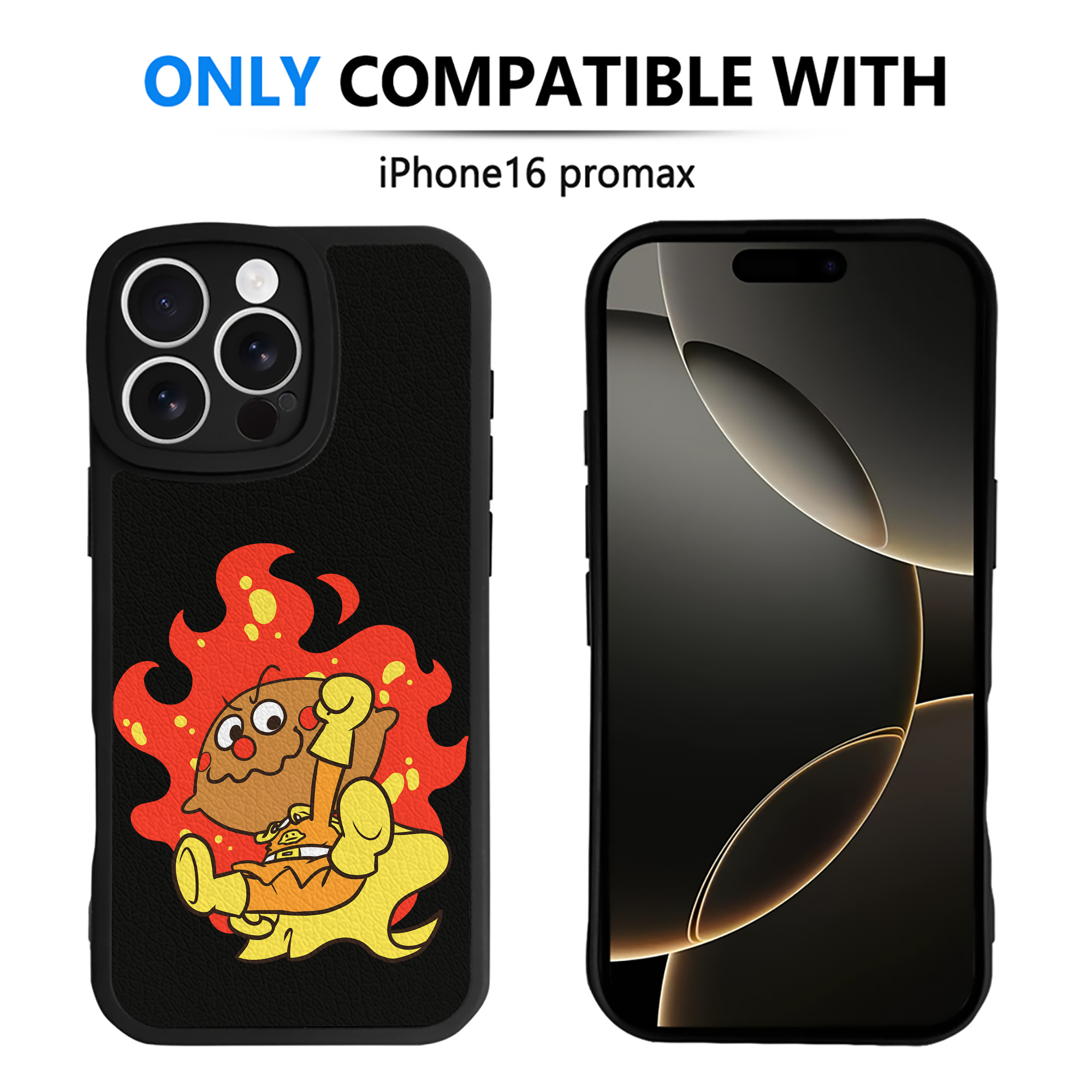 （画像用） アンパンマン Anpanman 【iPhone 16シリーズ対応】シリコンスマホケース（レザー調） 材質：シリコン